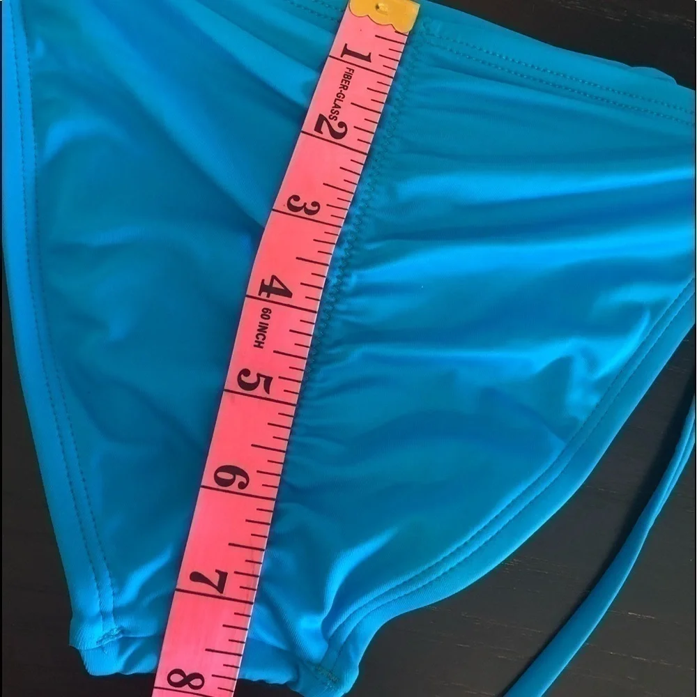 A. Che Teal Bikini Bottom New Size M